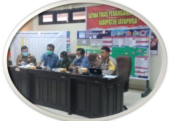 Instruksi Mendagri, Pemkab Jayapura Bentuk Posko Covid-19 di Kampung/Kelurahan dan RT/RW