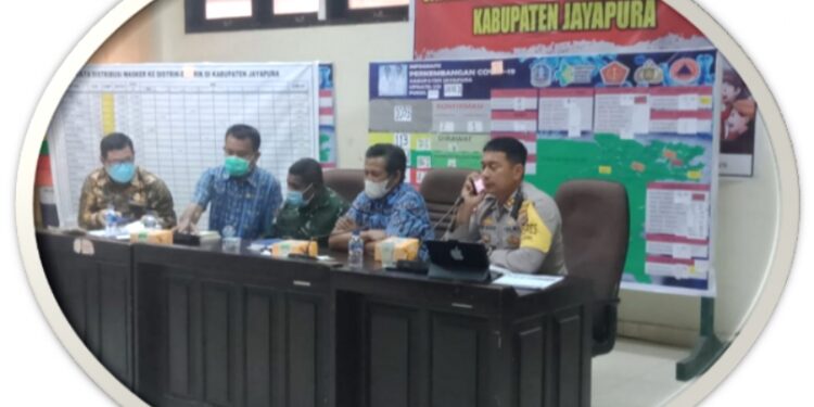 Instruksi Mendagri, Pemkab Jayapura Bentuk Posko Covid-19 di Kampung/Kelurahan dan RT/RW