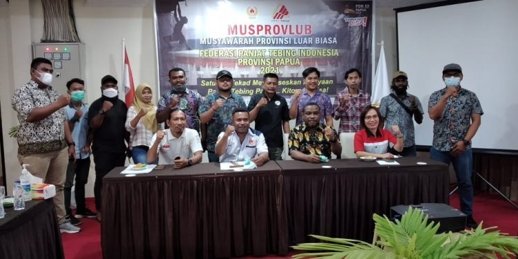 Melalui MUSPROVLUB, Cesar Avianto Tunya, Ambil Alih Ketua Federasi Panjat Tebing Indonesia Provinsi Papua