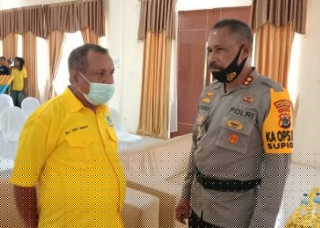 Kapolres Sambut Positif “Warning” Dari Bupati Supiori Terpilih