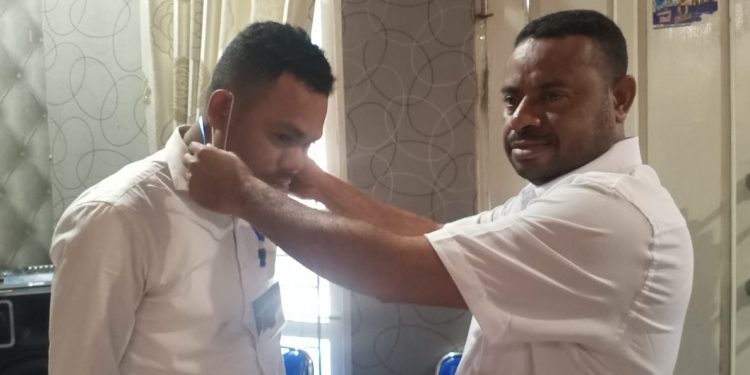Ketua DPP Relawan Militan UGW For Papua 01, Samuel Mabui Melantik Panitia Persiapan Pelantikan Ketua-Ketua DPD di 5 Wilayah Adat Papua