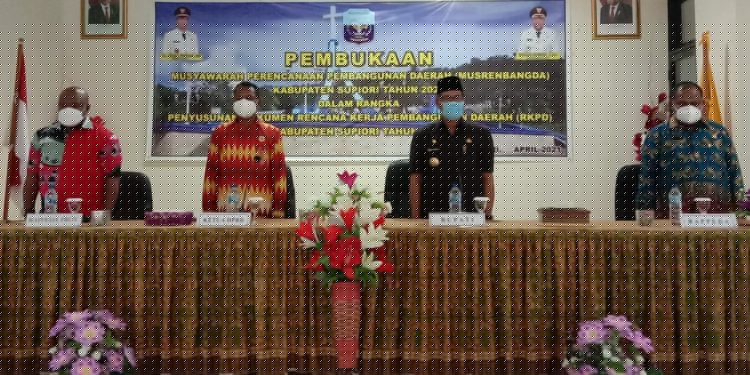 Musrenbangda Tahun 2021, 708 Kegiatan Masuk Dalam Susunan Dokumen RKPD Kabupaten Supiori Tahun 2022