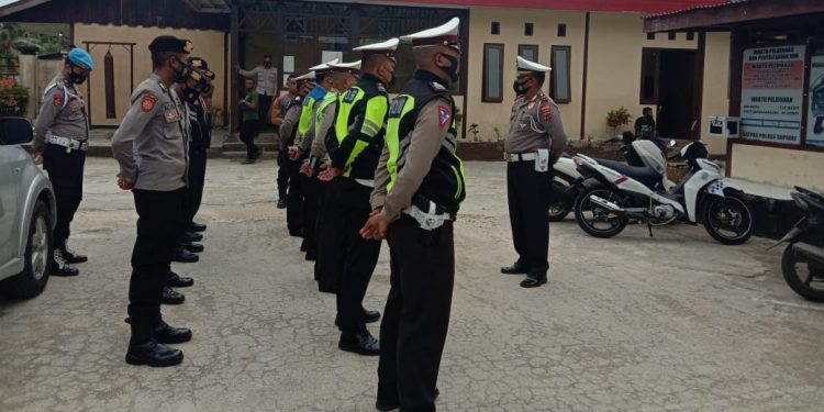 Laksanakan Operasi Keselamatan Matoa 2021, Polres Supiori Himbau Pengendara Membayar Pajak Untuk Menambah PAD