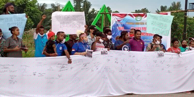 Bertepatan Hari Bumi, Pemuda Sorsel Galang Petisi Tolak Perkebunan Kelapa Sawit