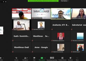 Bahas Pemanfaatan Platform Digital di PON XX, Wantiknas Gelar Pertemuan Virtual