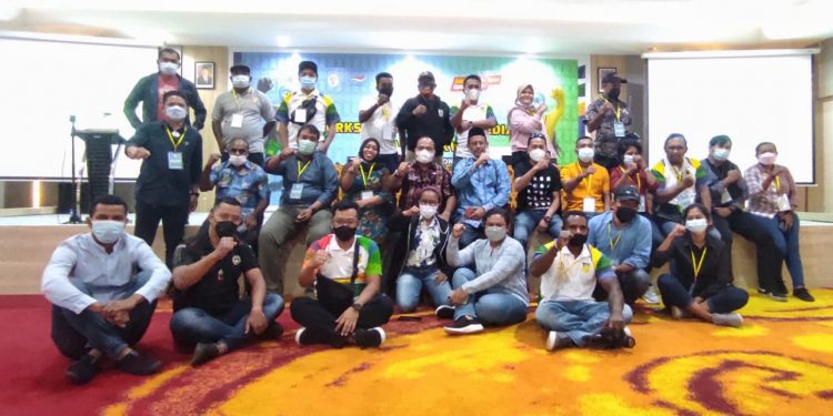Penutupan Workshop Jurnalis dan Media Peliput Peparnas XVI Papua 2021