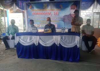 Harhan, SE, Lakukan Reses Tahap II Tampung Aspirasi Masyarakat