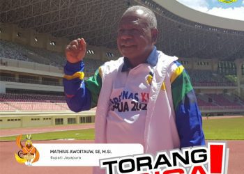 Kroscek Tenaga SDM, Sub PB PON Kabupaten Jayapura dan Bidang SDM PB PON Gelar Rakor