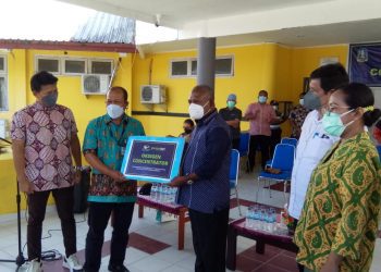 RSUD Youwari Terima Bantuan Konsentrator Oksigen Dari Media Group Pangansari Utama