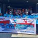 Partai Gelora Indonesia Prov. Papua Bagikan 1000 Bendera Merah Putih