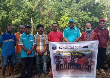Lakukan Lounching, Ketua DPD KNPI Supiori Beri Apresiasi dan Dukung Komunitas Sornado