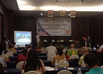Wartawan Kab. Jayapura Dapat “Suntikan” Ilmu Teknis Jurnalis Peliput PON XX Papua