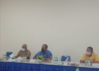Sub PB PON XX Klaster Kabupaten Jayapura Gelar Rakor Bersama Forkompimda, Bahas Percepatan Vaksinasi Massal Covid-19 di Areal Venue PON XX di Klaster Kabupaten Jayapura