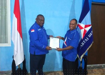 Ditunjuk Sebagai Plt Ketua DPC Demokrat Deiyai, Naftali Edowai Segera Persiapkan Muscab