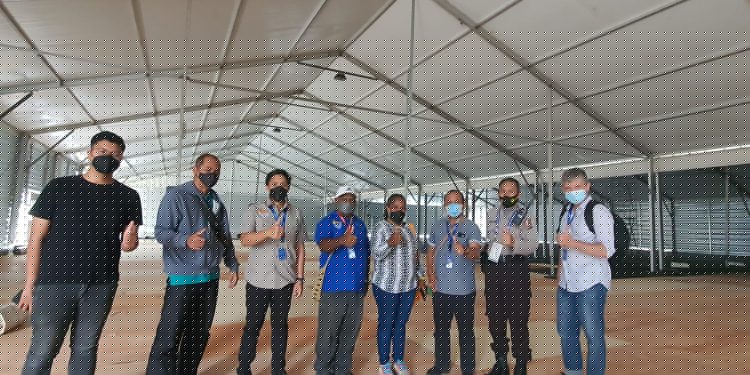 Tinjau Dapur Umum PON, Konsumsi Untuk Kontingen di Pastikan Aman