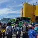 Diangkut KM Dharma Kencana VII,  316 Bus PON Papua Tiba di Jayapura