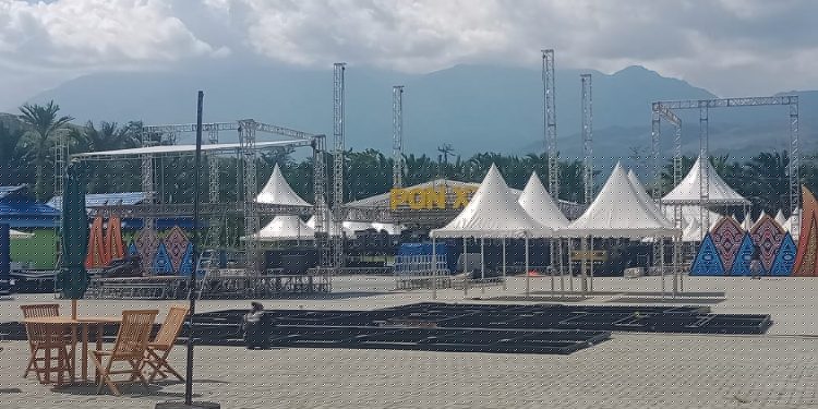 Infografis Acara Gebyar PON XX Klaster Kabupaten Jayapura
