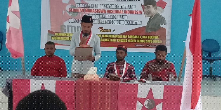 GMNI Cabang Sorsel Gelar PPAB Angkatan Pertama