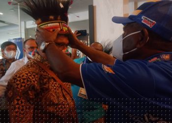 Menteri Kominfo RI Tiba di Jayapura, Mengecek Langsung Jaringan Telekomunikasi dan Akses Internet Untuk Sukseskan PON XX Papua