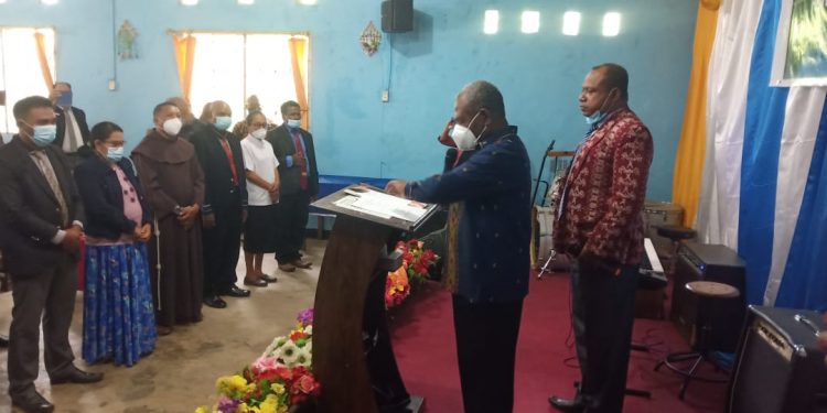 Lantik Pengurus Baru, Bupati Tegaskan Tak Ada Lagi Dualisme di PGGJ