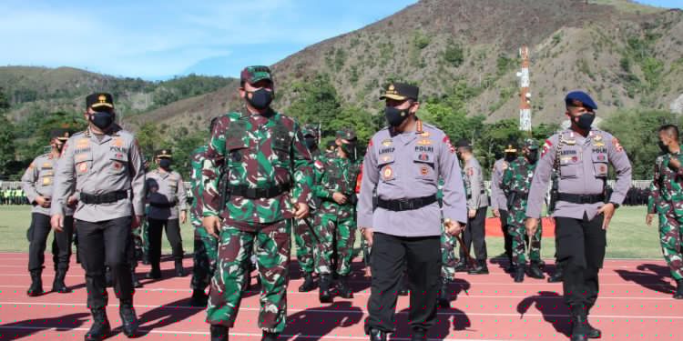 Panglima TNI dan Kapolri Pimpin Apel Kesiapan Akhir Pelaksanaan PON XX Papua