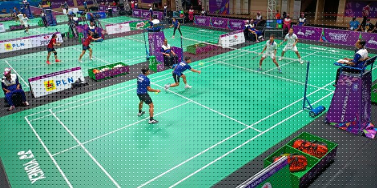 Bulu tangkis PON XX: Arfan A dan Melvin P Gagal Bawa Papua Lolos Babak Delapan Besar