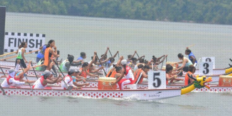Jabar Raih Emas ke-5 Tradisional Boat Race