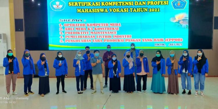 Persiapkan Lulusan Unggul, Politeknik Negeri FakFak Gelar Uji Sertifikasi Kompetensi dan Profesi