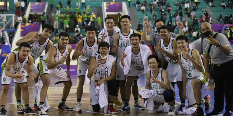 Kalahkan Jateng, Tim Basket Putra Jatim Raih Medali Perunggu