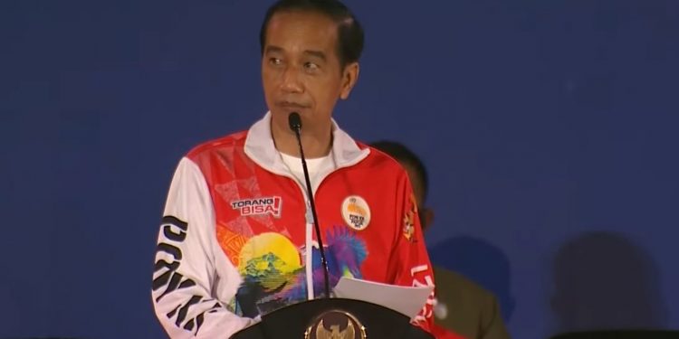 Dengan Mengucapkan Puji Syukur Kepada Tuhan Yang Maha Kuasa, Presiden RI  Joko Widodo Resmi Membuka PON XX Papua 2021