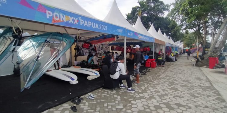Cuaca Buruk, Cabor Layar PON XX Papua Ditunda