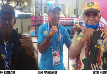 Ini Harapan Legenda Tinju Papua                                                 Bagi Atlet Tinju Papua di PON XX