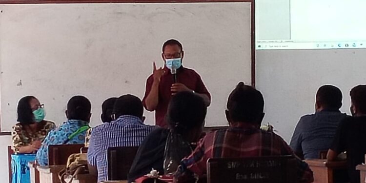 SMP YPK Hedam Abepura Siap Belajar Tatap Muka Dengan Prokes Ketat