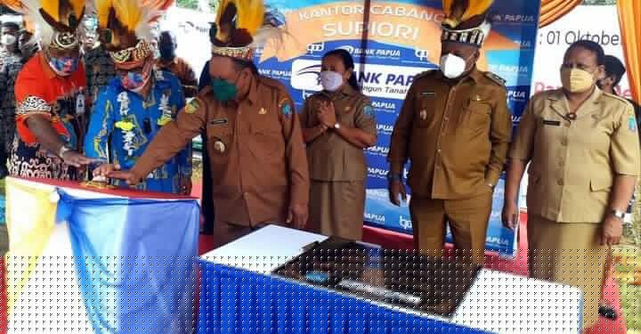 Status Bank Papua KCP Sorendiweri Resmi Jadi Cabang Supiori