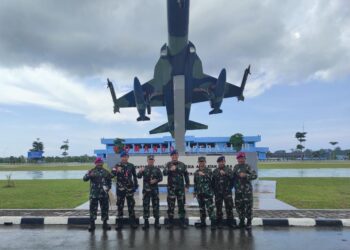 Kunjungan Kerja di Wilayah Biak Danlantamal X lakukan Courtesy Call ke Berbagai Instansi