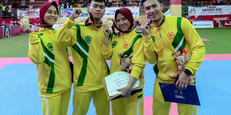 Sabet 4 Emas, Kaltim Juara Umum Cabor Kempo PON Papua