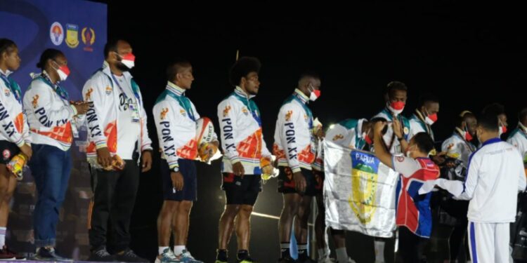 Hari Terakhir PON, Rugby Papua Sumbang Medali Emas dan Perak