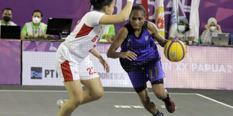 Hari Terakhir PON, Tim Basket 3×3 Putri Sumbang Emas Untuk Papua