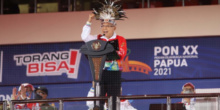 Selesai, Wapres: PON XX Sempurna, Papua Sa Cinta Ko