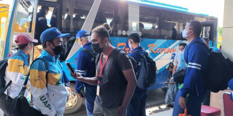 Tiba di Jayapura, Kontingen Jabar Terkesan Alam Papua dan Siap Pertahankan Juara Umum