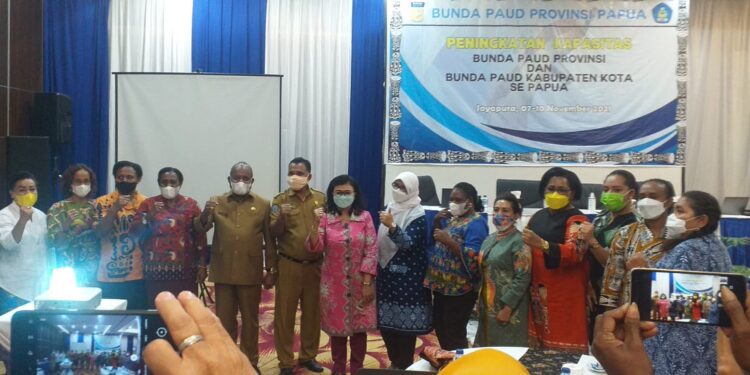 Pemprov Papua Gelar Sosialisasi Peningkatan Bunda Paud Papua dan Bunda Paud Kabupaten/Kota Se Papua