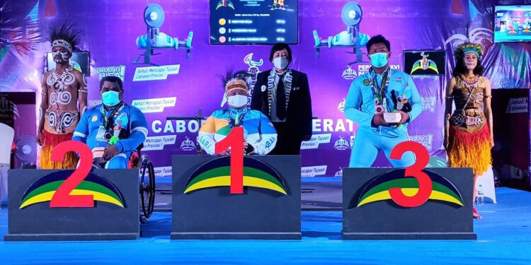 Kontingen NPCI Jabar Cabor Angkat Berat Dipastikan Meraih Juara Umum di Peparnas XVI