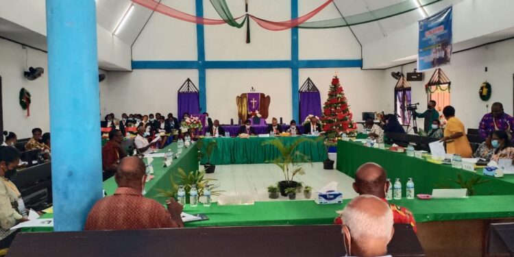 Sidang Jemaat GKI Efata Ardipura III Jayapura, Sepakati Program Tahun Pelayanan 2022 Tingkatkan Ekonomi Jemaat