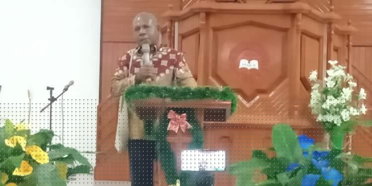 Bupati Jayapura Hadiri Perayaan Ibadah Natal BPK dan Kaum Bapak GIDI Klasis Cycloop