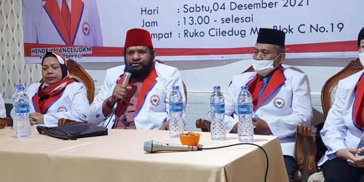 Hendrik Yance Udam Menghadiri Deklarsi Dan Rapat Konsolidasi DPD Partai Cinta Indonesia Provinsi Banten.