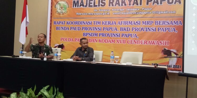 Ketua Tim Pansus Afirmasi MRP : Jangan Kejar Kwantitas Tapi Ciptakan Kwalitas SDM OAP Yang Bermutu