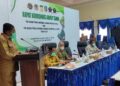 Sekda Hanna Buka Rakor Akhir Tahun GTRA 2021