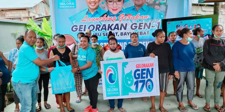 Partai Gelora Papua Canangkan Program ‘Gelorakan Gen-170’, Bagian Dari Komitmen Wujudkan Generasi Emas Papua