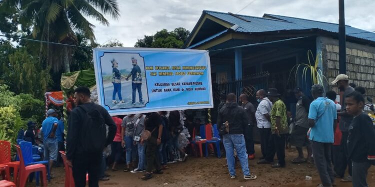 Kayame/Pigome Bayar Mas Kawin ke Rumbino