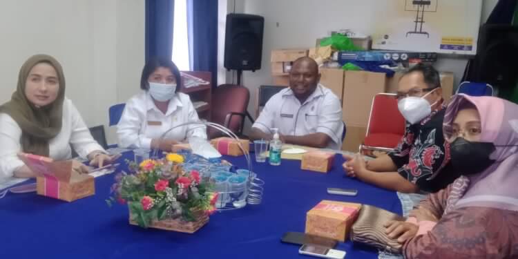 Kabupaten Jayapura Dinilai Sangat Maju Di Bidang Teknologi Informasi, Dinas Kominfo Kab. Puncak Jaya Studi Banding ke Diskominfo Kabupaten Jayapura